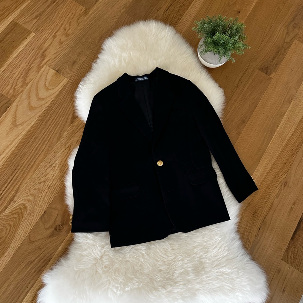 Classic Navy boys blue blazer